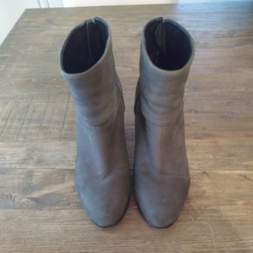 Rag And Bone Heeled Ankle Brownish Grey Boots 9